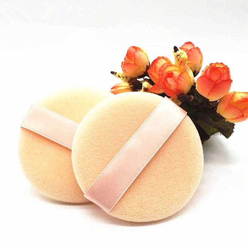 10pcs Professional Round Shape Facial Face Body Powder Foundation Puff Portable Soft Cosmetic Puff Makeup Foundation Sponge Lot