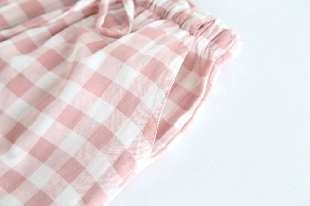 Winter Pajamas Home Pants For Women Elastic Trousers Loose Warm Thicken Fannel Pijamas Pants Sleepwear Printed Autumn Nightwear