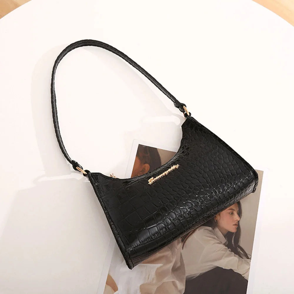 Versatile New Fashion Crossbody Bag Women's Simple Underarm Bag Casual Fashionable Diagonal Shoulder Bag