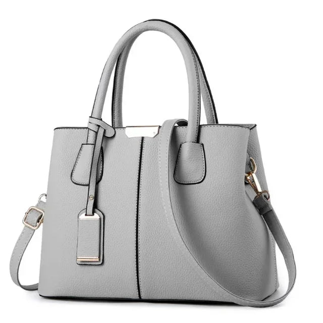 New luxury women's leather bag, well-known designer brand handbag, women's handbag wallet, fashionable shoulder bag