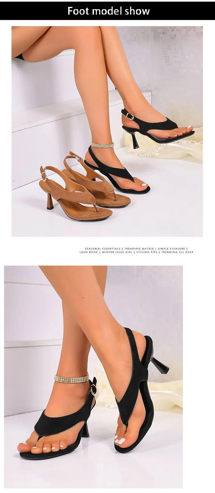 Women Sandals Fashion High Heels Sandals For Summer Women Shoes 2026 Ankle Strap Heel Zapatos Mujer Summer Footwear Women Pumps