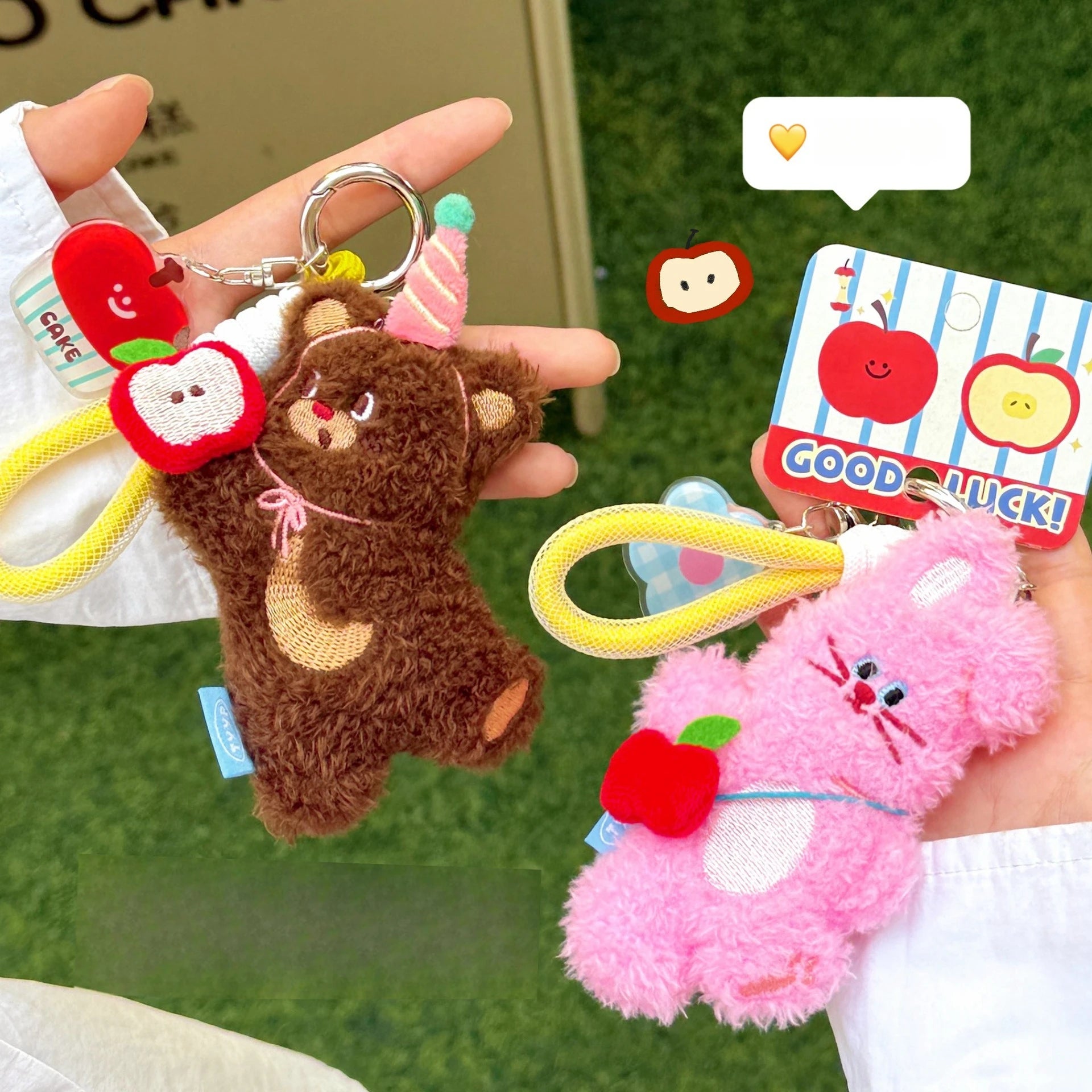 Cute Cute Pet Pendant Backpack Keychain Versatile Pendant Girlfriend Couple Small Gift