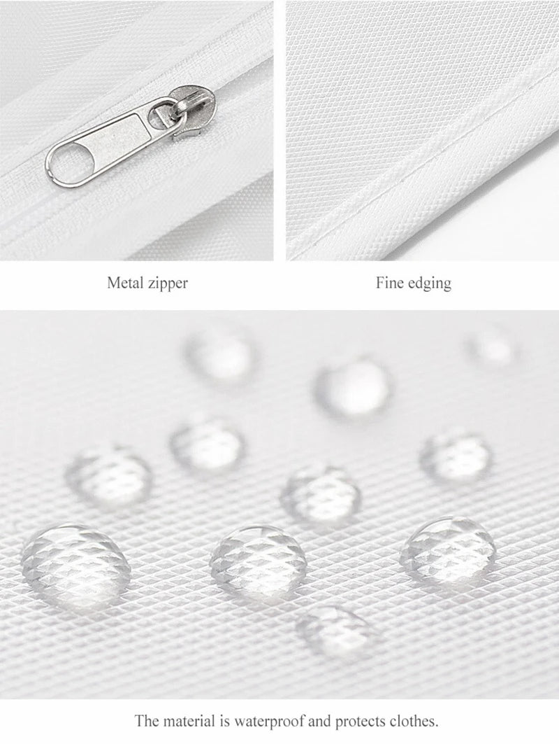 Clothes Hanging Dust cover wedding Dress Cover Suit Coat Storage Bag Garment bags Organizer Wardrobe Hanging Clothing Organizers