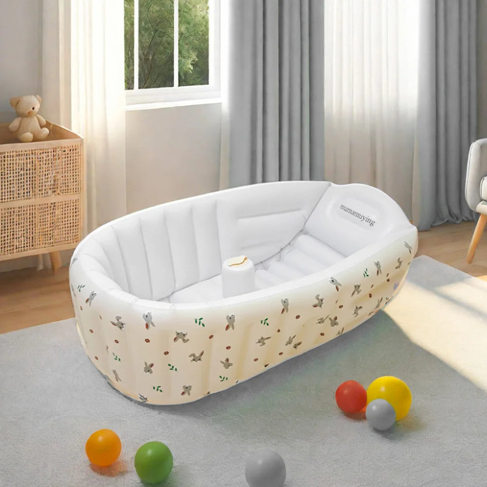 Baby Swimming Bathtub Children's Portable Outdoor Inflatable Pool Children's Bathtub Newborn Swimming Pool