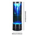 LED Tornado Night Light USB Multi-Colour Changing Atmosphere Lamp Creative Home Decor Lamp Children's Birthday & Christmas Gift