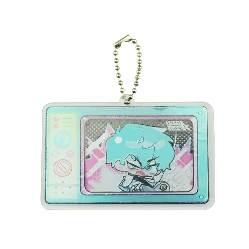 Alien Stage Ivan & Till Cartoon Keychain Acrylic Chain for Woman Men Fashion Anime Figure Acrylic Keyring Pendant Gift