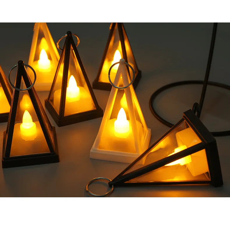 LED Electronic Candle Light Lighting Props Flickering Candles Night Light Birthday Wedding Candle Halloween Christmas Decoration
