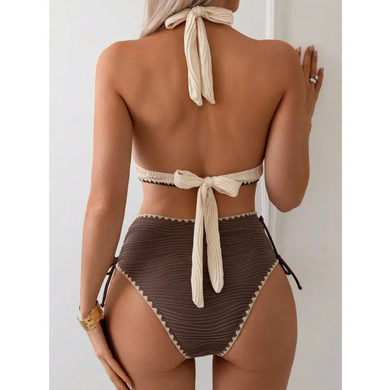 Summer Sexy Bikinis Women's Swimwear Female Swimsuit For Swim Wear Bathing Suits Brazilian Bikini Set Beachwear Pool Bather