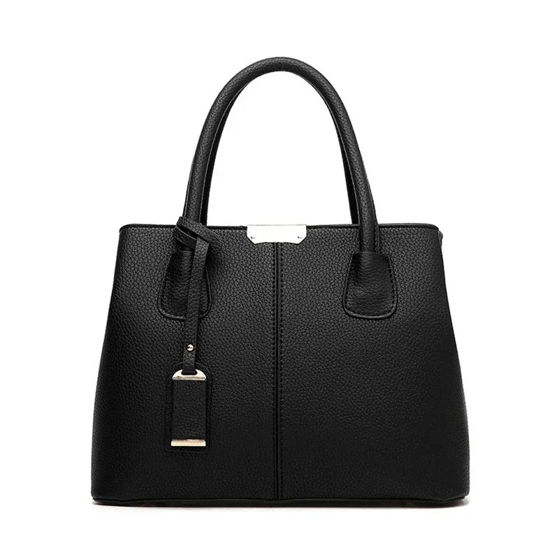 New luxury women's leather bag, well-known designer brand handbag, women's handbag wallet, fashionable shoulder bag