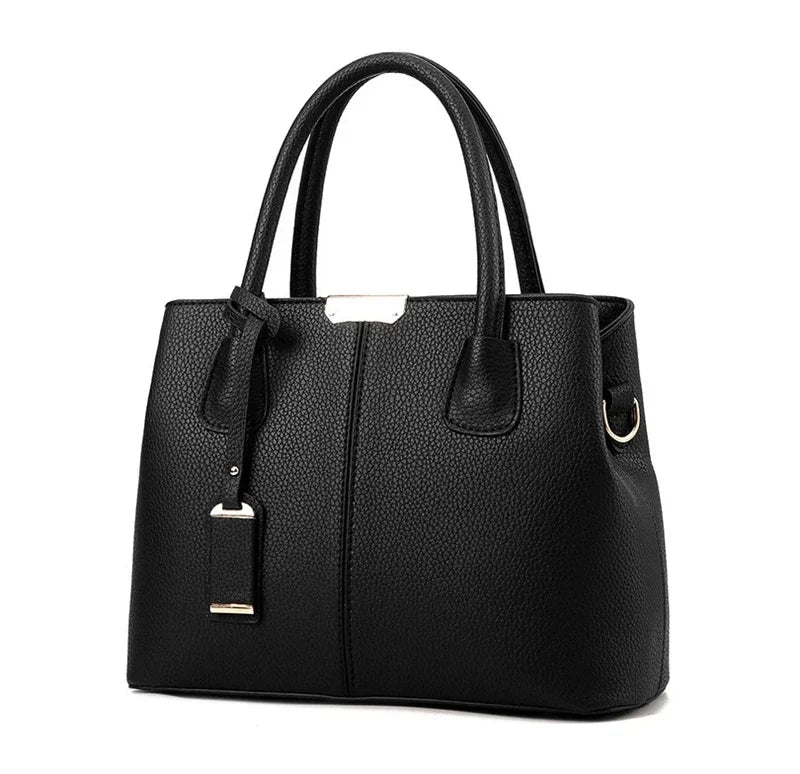 New luxury women's leather bag, well-known designer brand handbag, women's handbag wallet, fashionable shoulder bag