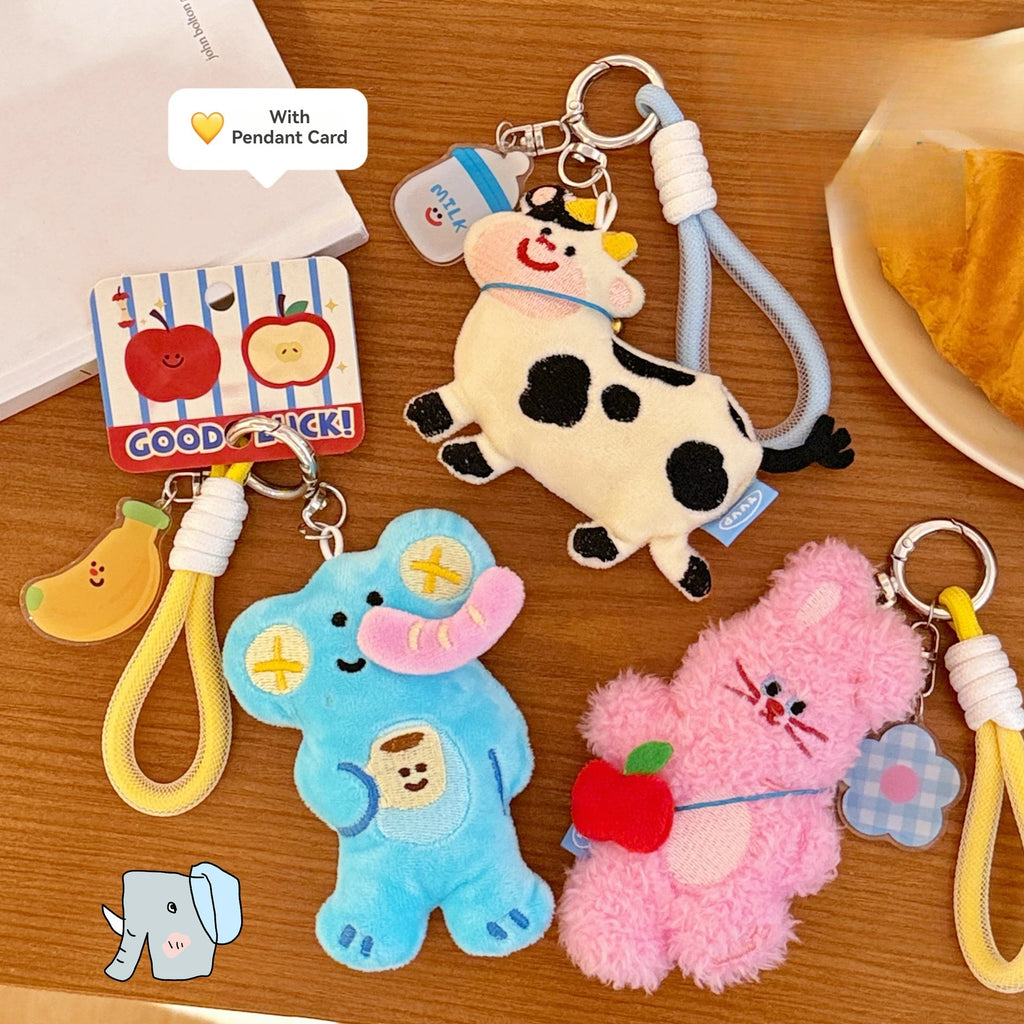 Cute Cute Pet Pendant Backpack Keychain Versatile Pendant Girlfriend Couple Small Gift
