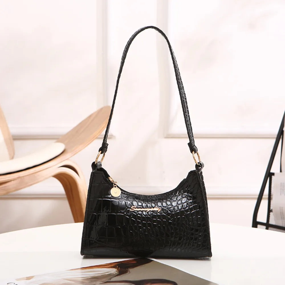 Versatile New Fashion Crossbody Bag Women's Simple Underarm Bag Casual Fashionable Diagonal Shoulder Bag