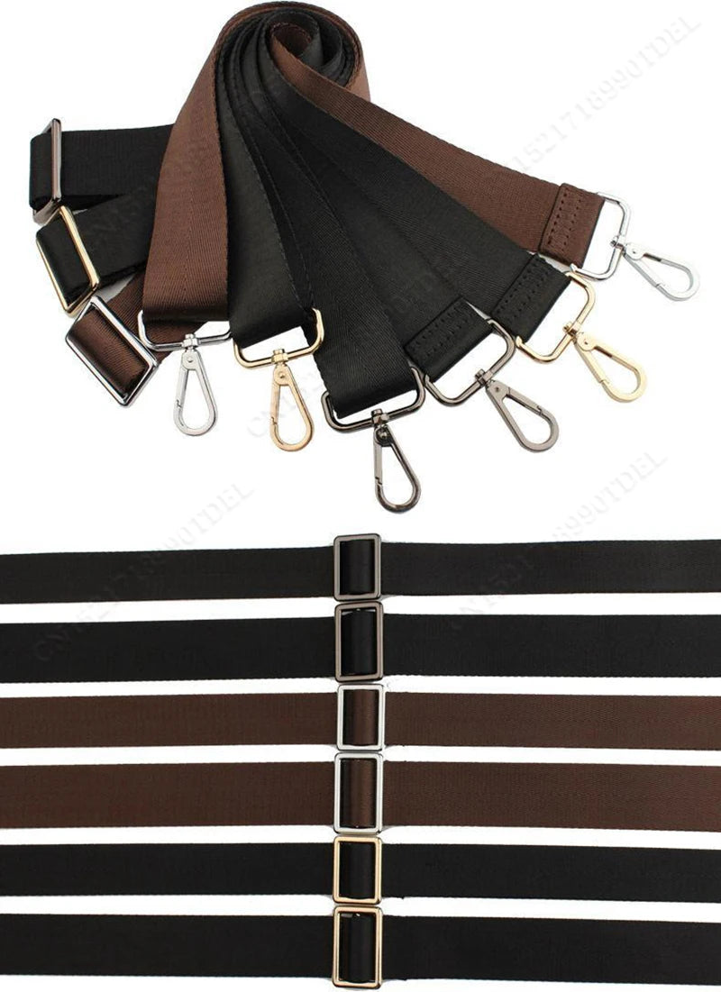 80-140CM Replacement Shoulder Bag Strap For Briefcase Men Crossbody Shoulder Bags Strap Adjustable Black Women Bag Accessories