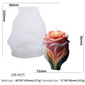 Rose Candle Silicone Mold for Wedding Valentine's Day Flower Aromatherapy Soap Ornament Gypsum Epoxy Resin Mold Home Decor