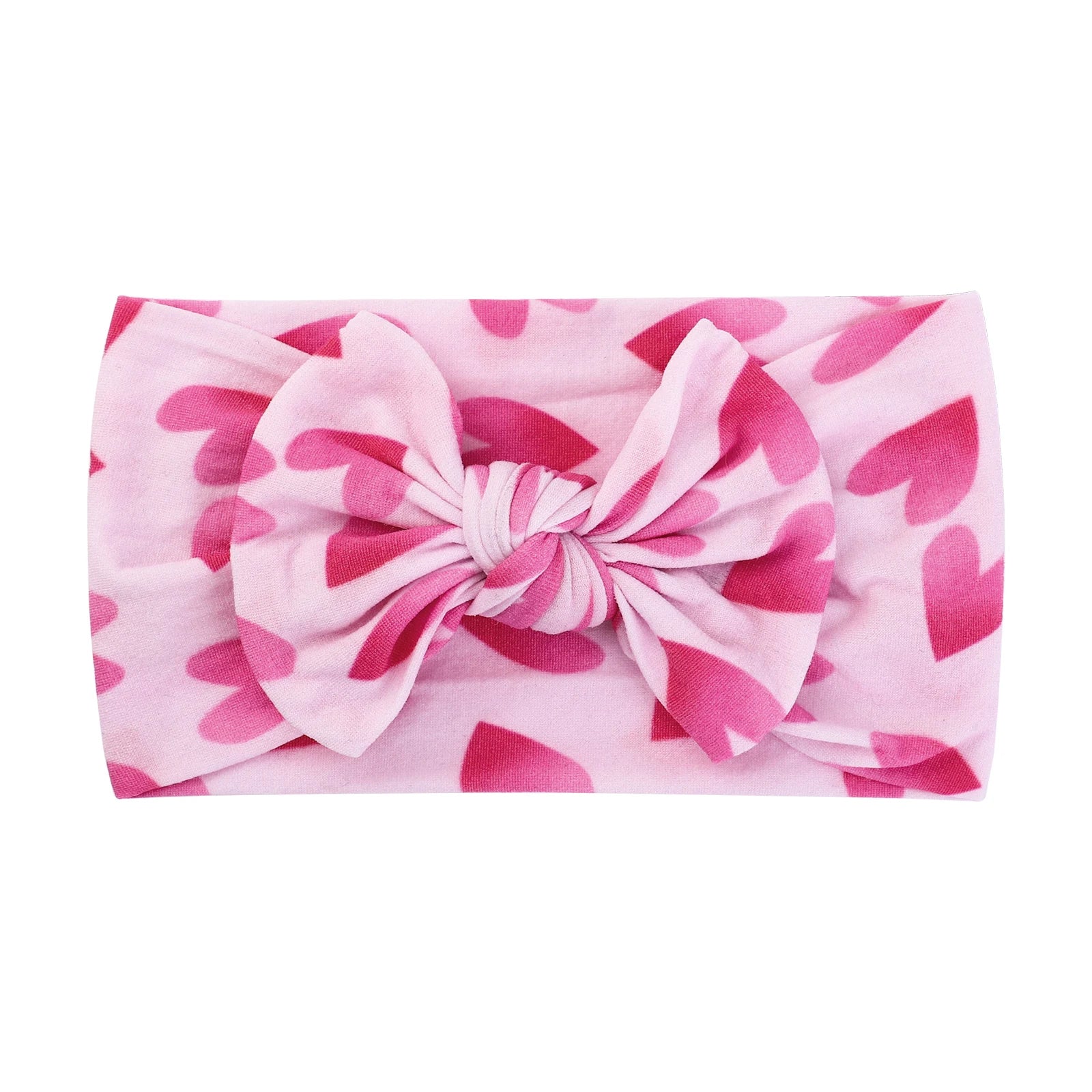 48 colors Baby Bowknot Hairband Broadside Headband Kids Girls Boutique Elastic Protect Turban Headwear Baby Hair Accessories