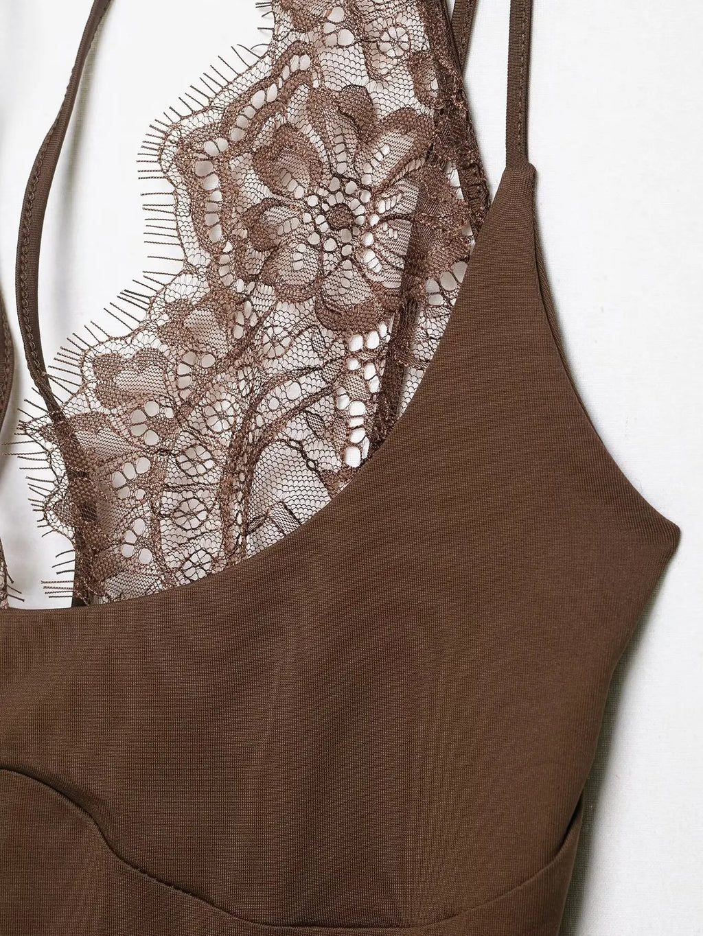 KONDALA Woman Sexy Night Party Pink Bodysuits Patchwork Lace Sleeveless Streetwear Slim Bodysuits Fashion Mujer Sheath Tops