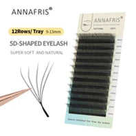 GLAMLASH Y YY W Shape Mesh Fake Natural Eyelash Extension C/D/L/LU Makeup Lashes Hand-woven Y False Premade Volume Lash