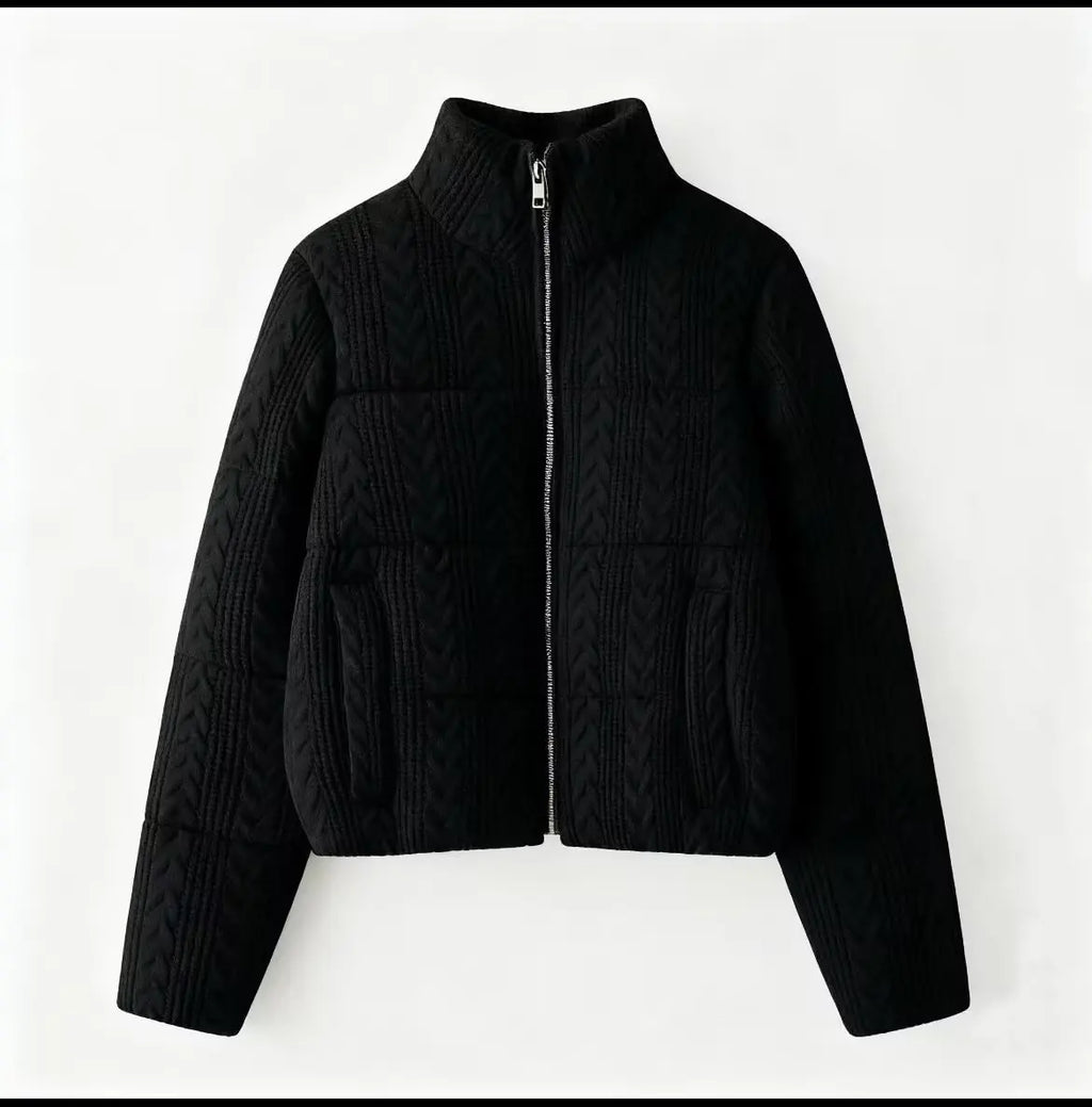 Jackets Women's Parkas Winter Coat Thick Warm Outwear Long Sleeve inszart Elegant Fashion With Zipper 2025 Casual Woman Jackets