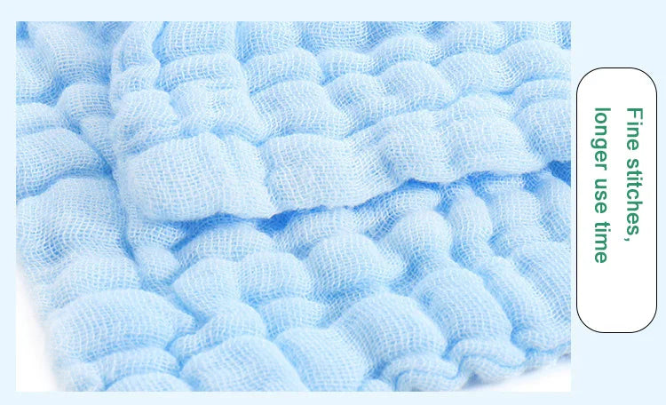 5Pcs 30x30cm Baby Towel Bath Towels Face Washcloth Muslin Squares Cotton Hand Wipe Gauze for Bathing Feeding Kids Handkerchief