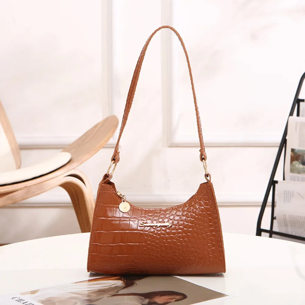 Versatile New Fashion Crossbody Bag Women's Simple Underarm Bag Casual Fashionable Diagonal Shoulder Bag
