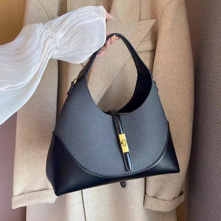 Fashion Women Handbag New Large Capacity Patchwork Crossbody Bag Multifunctional Commuting Shoulder Bag Designer Bag Dinner Bag
