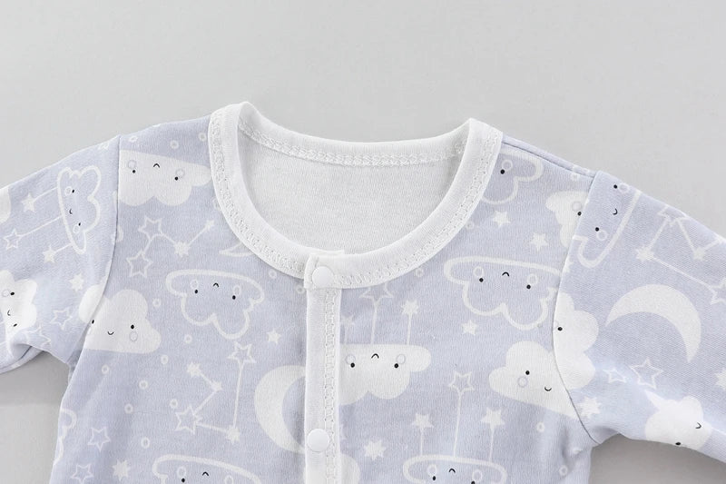 Newborn Baby Clothes New Autumn Winter Baby Bodysuit Summer Girl Romper Soft Boys Jumpsuit Children's Clothes 0 to 9 Months