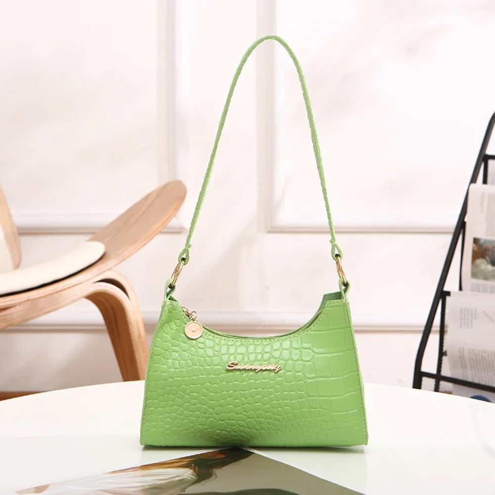 Versatile New Fashion Crossbody Bag Women's Simple Underarm Bag Casual Fashionable Diagonal Shoulder Bag