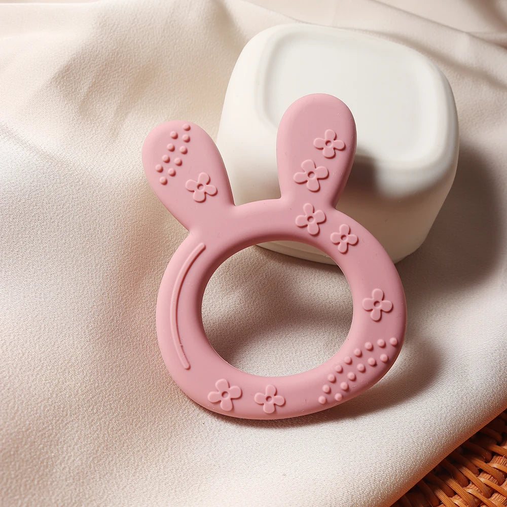 New Baby Teether Shape Silicone Teether Teething