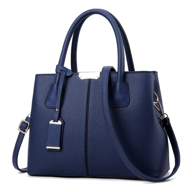 New luxury women's leather bag, well-known designer brand handbag, women's handbag wallet, fashionable shoulder bag