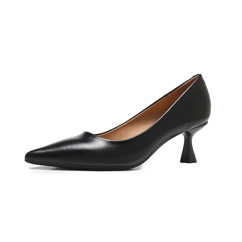 Patent Leather Fashion High Heels New Pointed Toe Pumps Elegant Woman Heeled Shoes Shallow Mouth Candy Colored Sexy Single Shoe
