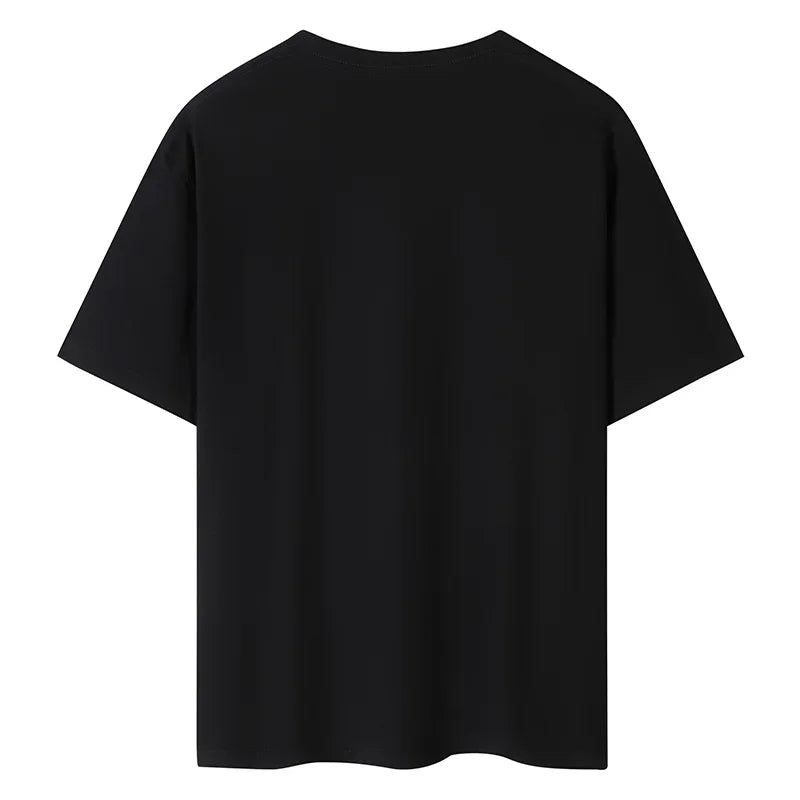 Women T shirts new four seasons Solid color Short sleeve 100% Cotton t shirts Casual Breathable Tees Girl Sports Y2k Tops
