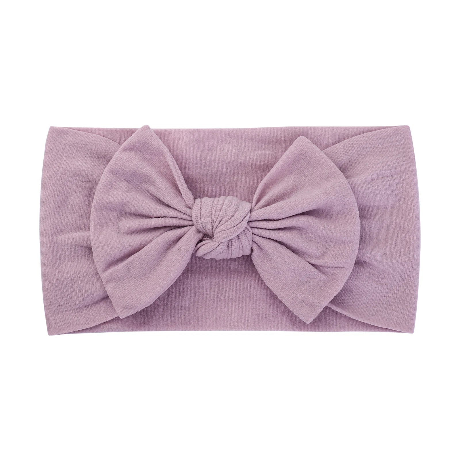 48 colors Baby Bowknot Hairband Broadside Headband Kids Girls Boutique Elastic Protect Turban Headwear Baby Hair Accessories