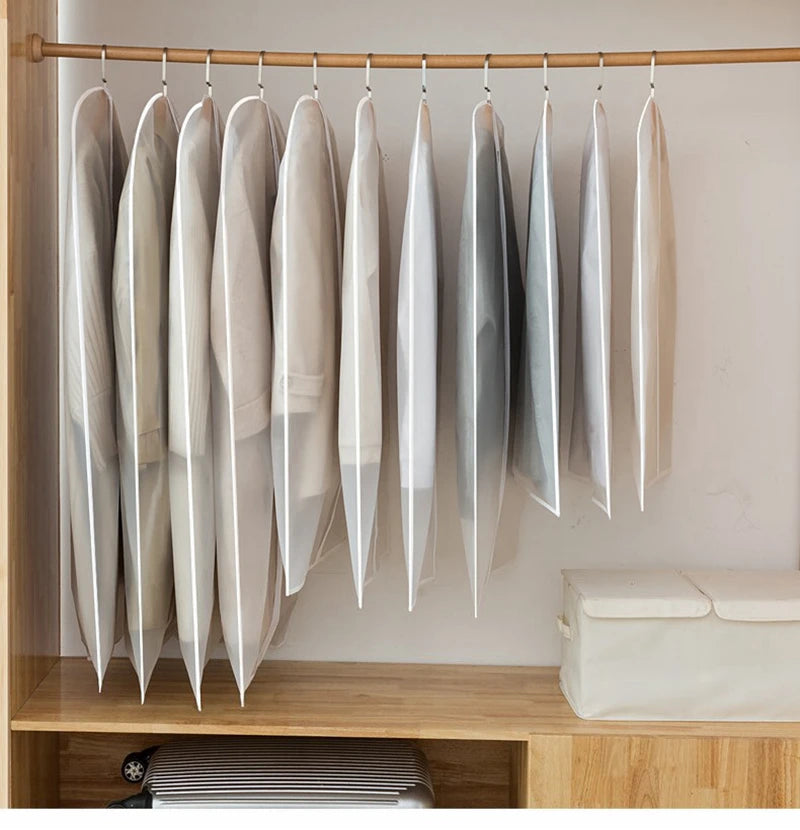 Clothes Hanging Dust cover wedding Dress Cover Suit Coat Storage Bag Garment bags Organizer Wardrobe Hanging Clothing Organizers