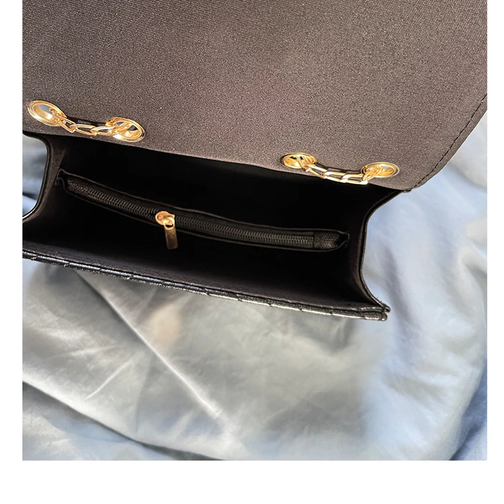 Embroidery Women Crossbody Bag Thread Luxury Handbag Shoulder Bags Brand Sequined Tassel Clutch Small Bag and Purse Party