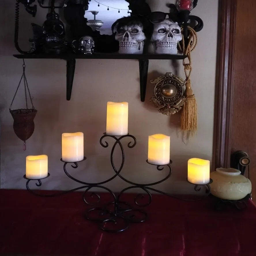 Flameless Flickering LED Candles Light Flameless Candles Battery Powered Candles for Wedding Decor Birthday Party Supplies