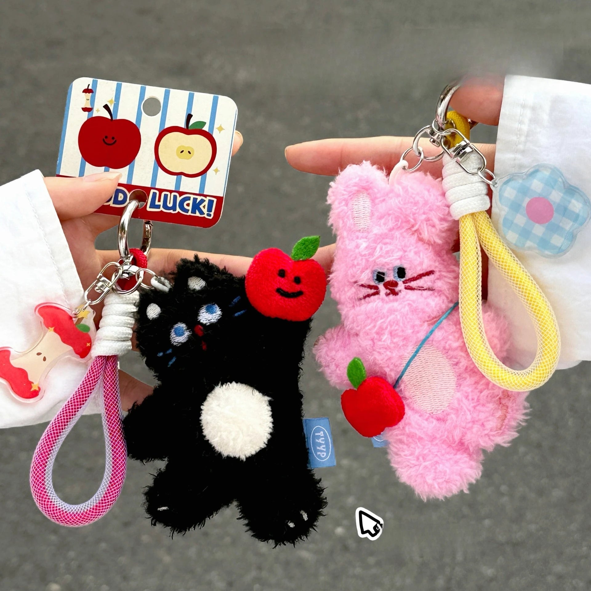 Cute Cute Pet Pendant Backpack Keychain Versatile Pendant Girlfriend Couple Small Gift