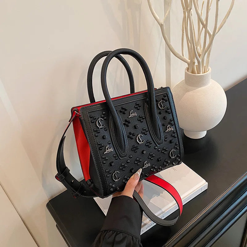 Vintage Hollow Out Tote Bag, Large Capacity Shopping Bag, Women's Versatile Shoulder & Crossbody Bag, Fashionable Retro Design
