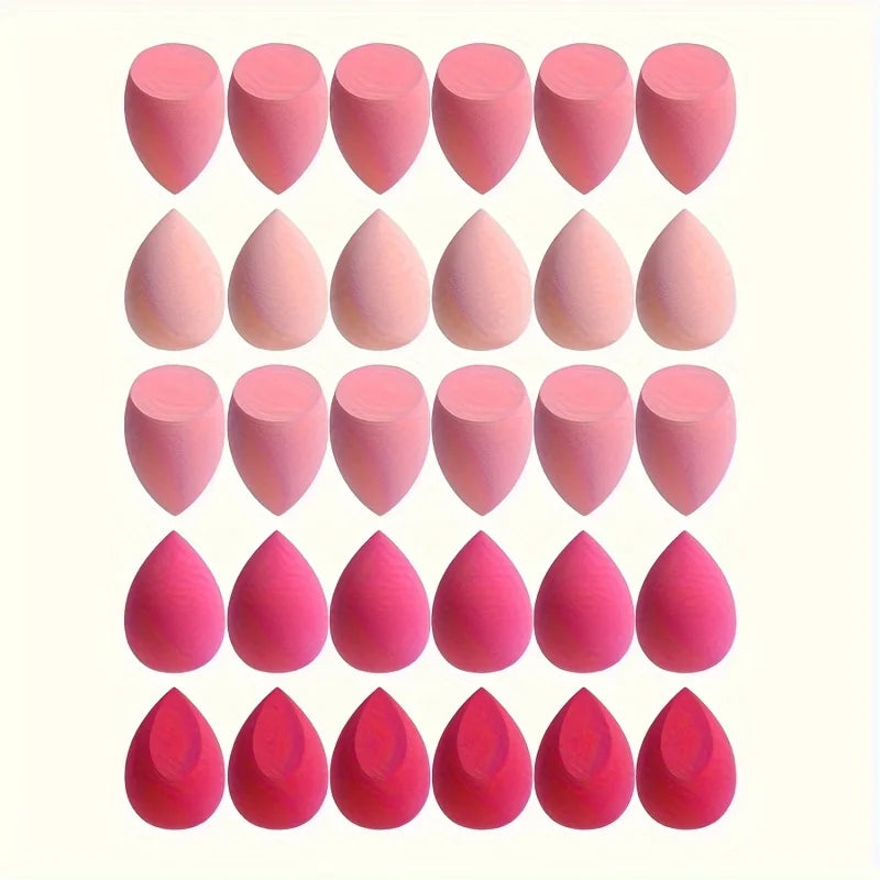 1/10pcs Soft, Latex - Free Makeup Sponges: Perfect for All Makeup Types, Durable, Dry/Wet Use, Must - Have Beauty Gift