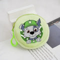 Paw Patrols Round Wallet Cute Keychain Bag Printing Coin Zipper Purse Anime Small Change Bags Convenient Mini Storage Pouch Gift