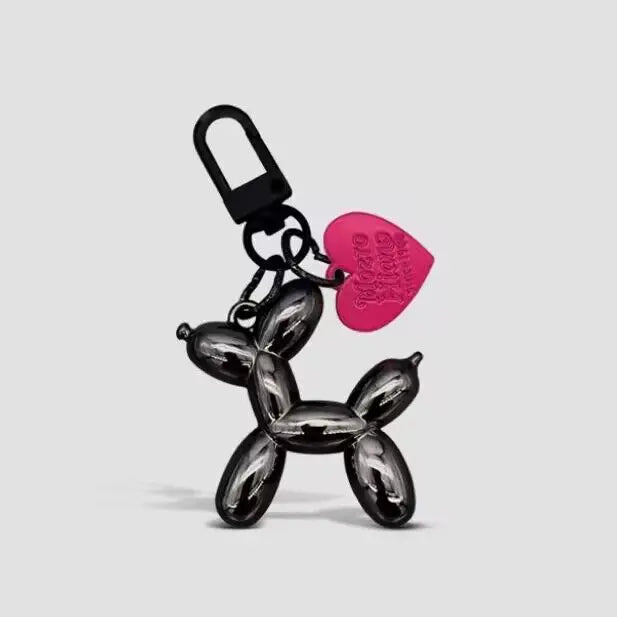 Balloon Dog Luminous Keychain Balloon Dog Glow At Night Pewndant Keyring Accessories Backpack Bags Pendant Kawaii Things Y2K New