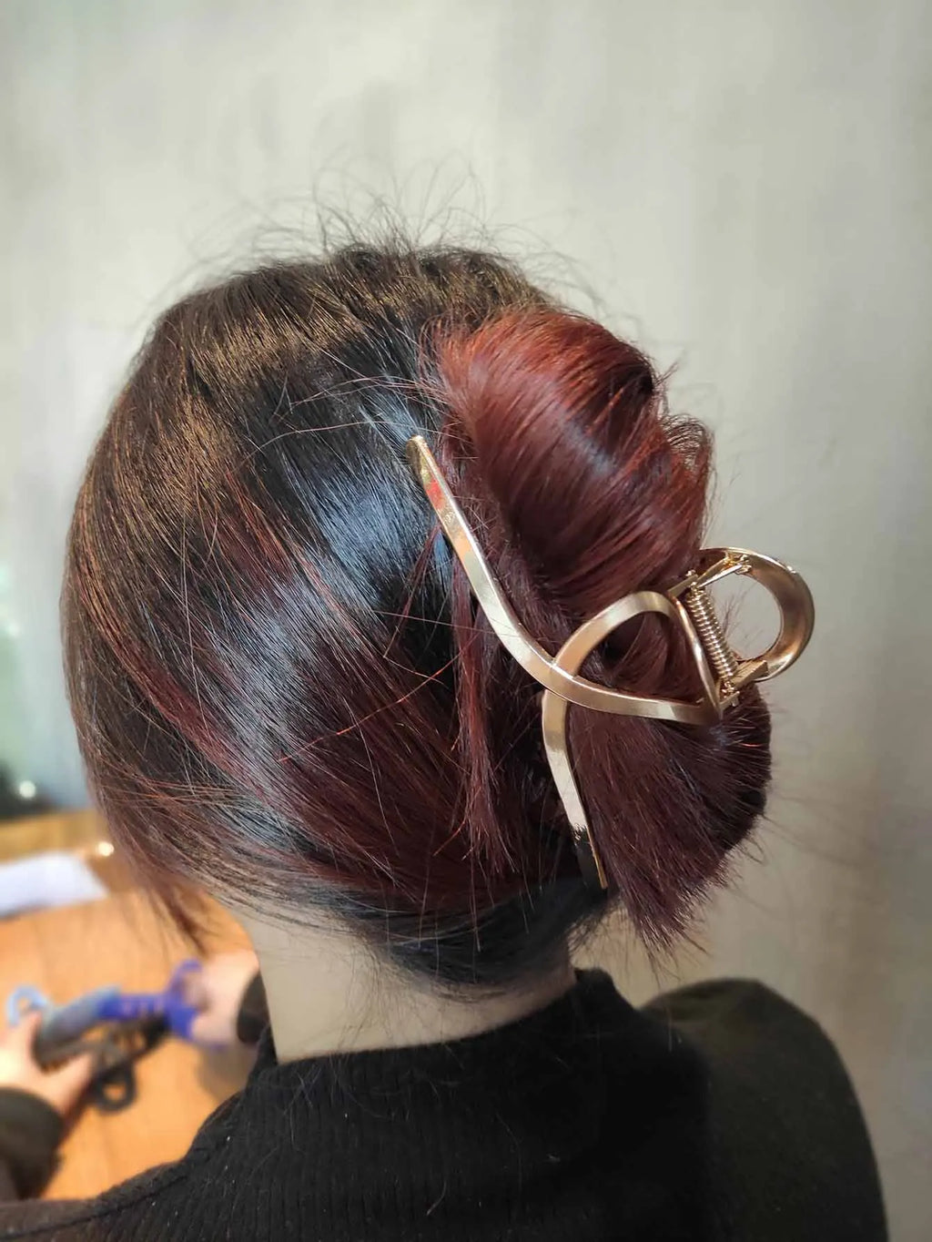 Gold Color Hollow Geometric Hair Clips Metal Hair Claw Cross Hairclip Headband Hairpin Hair Crab Women Hair Fashion Accessories