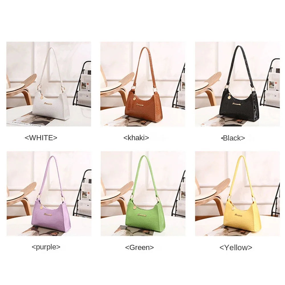Versatile New Fashion Crossbody Bag Women's Simple Underarm Bag Casual Fashionable Diagonal Shoulder Bag