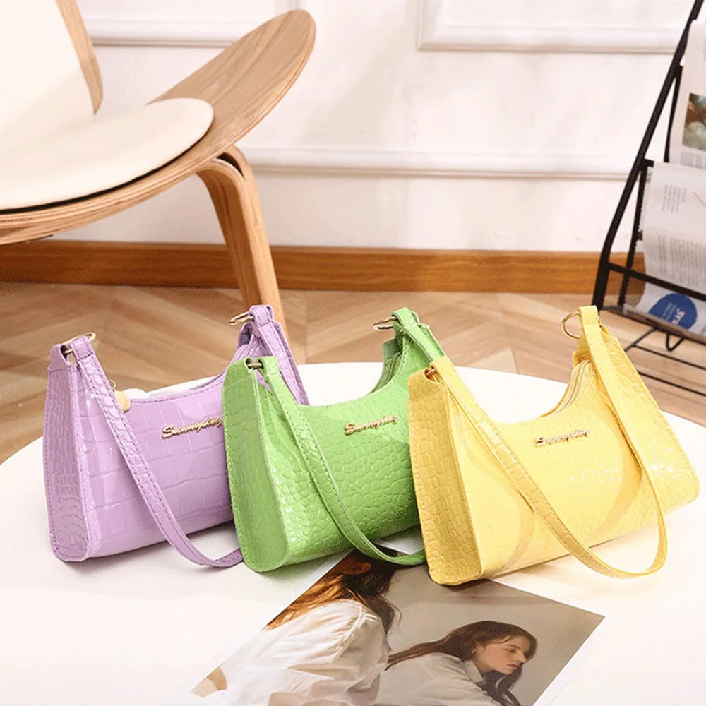Versatile New Fashion Crossbody Bag Women's Simple Underarm Bag Casual Fashionable Diagonal Shoulder Bag