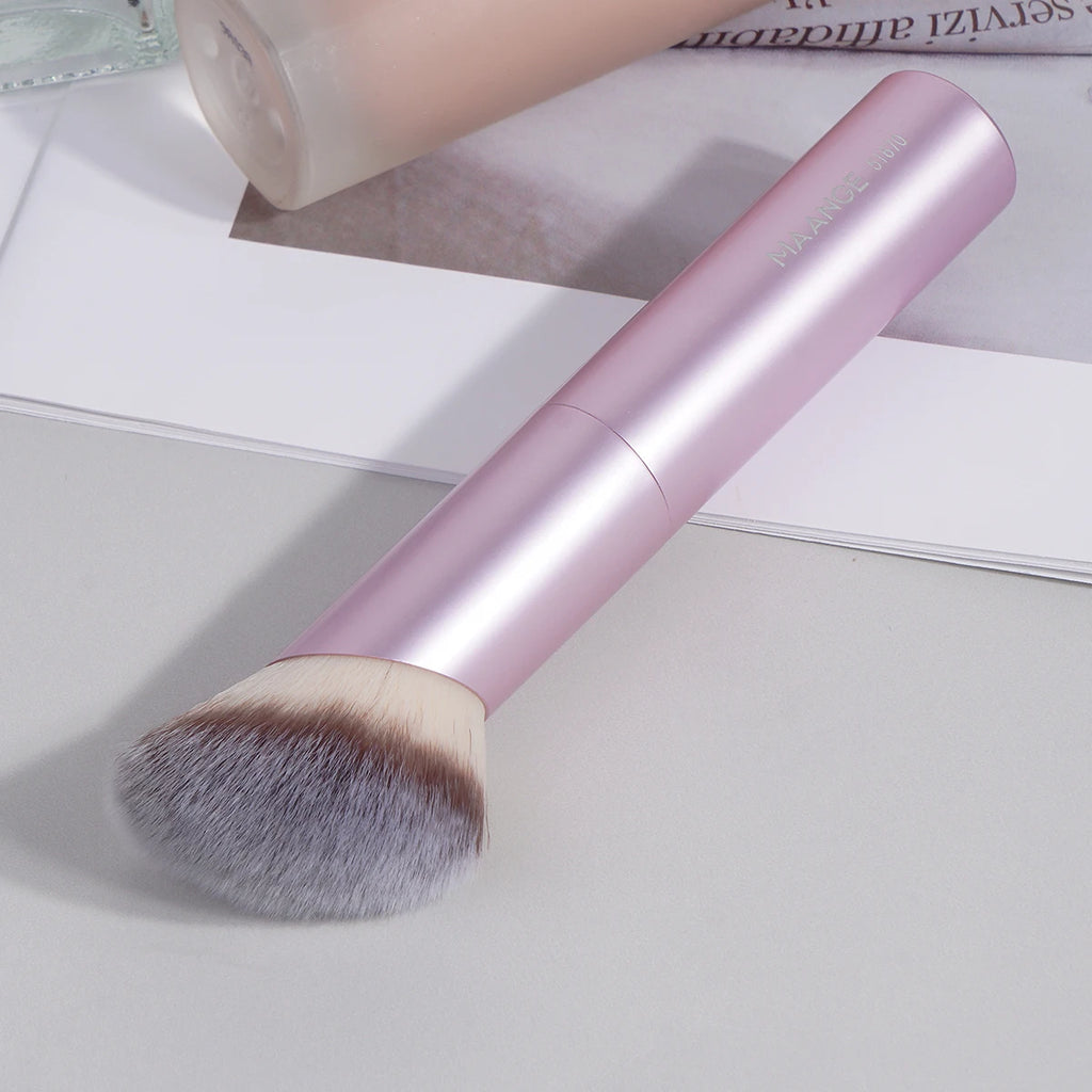 MAANGE 1PCS Makeup Brushes Angled Foundation Buffing Brush Concealer Brush Cosmetic Makeup Tools Soft Hair Oblique Makeup Brush