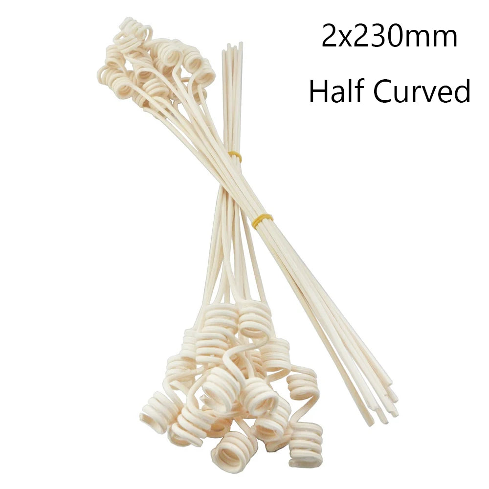 20-100pcs Natural Reed Diffuser Sticks, Rattan Fireless Fragrance for DIY Home Decor, Aromatherapy & Ornament Crafting