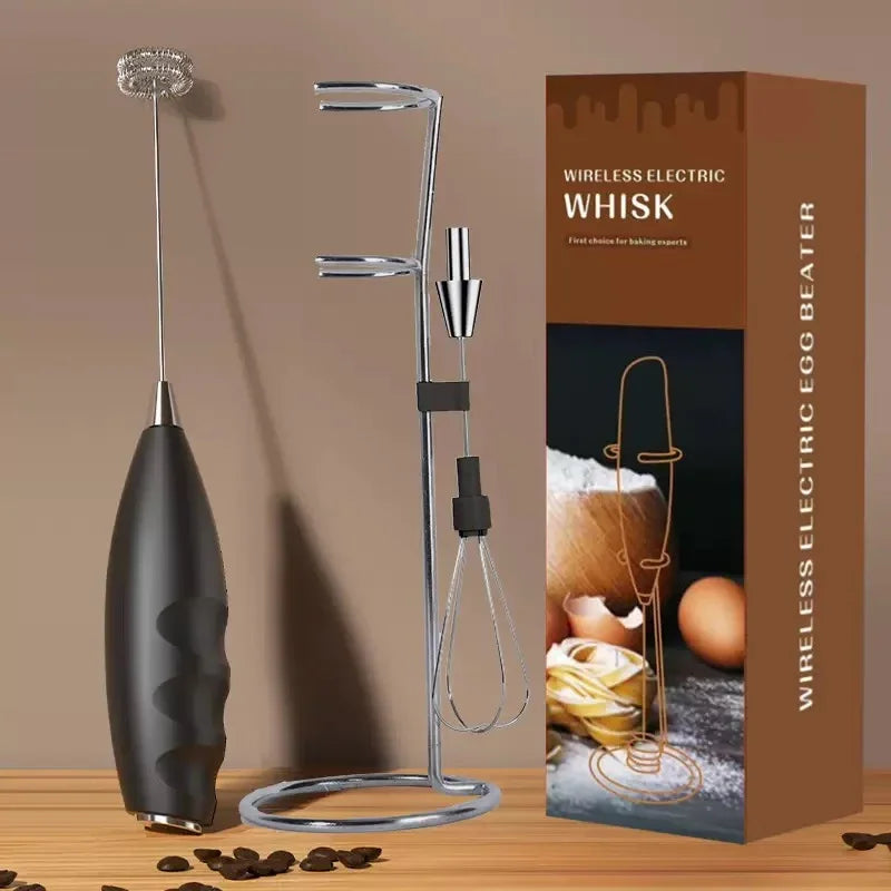 Electric Milk Frother Handheld Egg Beater Foamer Coffee Maker Electric Blender Mixer Mini Portable Blender Kitchen Tool