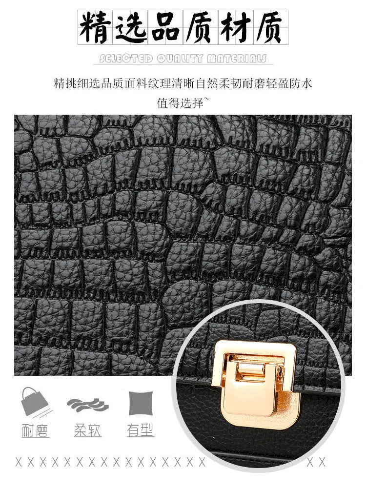 Brand Luxury Large Capacity Multilayer Shoulder Messenger Bag Women High Quality Leather Handbag Design Female Crossbody Tote