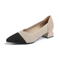 New Women's High Heels Large 42/43 Fashion Pointed Anti slip Rubber Bottom Knitted Breathable Shoes