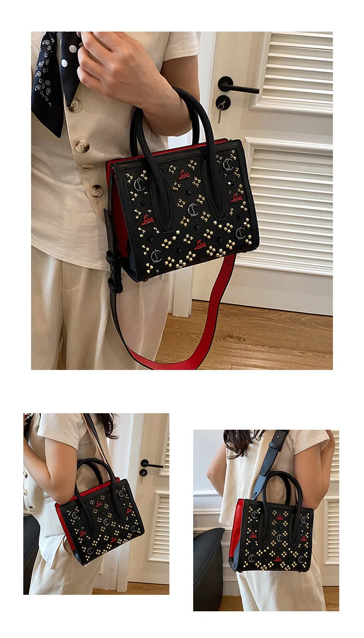 Vintage Hollow Out Tote Bag, Large Capacity Shopping Bag, Women's Versatile Shoulder & Crossbody Bag, Fashionable Retro Design