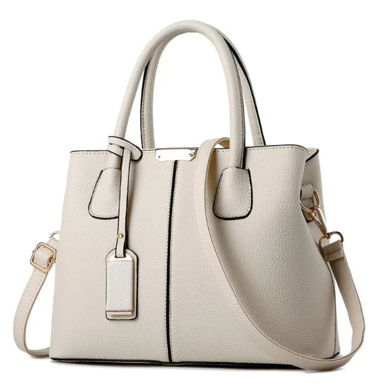 New luxury women's leather bag, well-known designer brand handbag, women's handbag wallet, fashionable shoulder bag